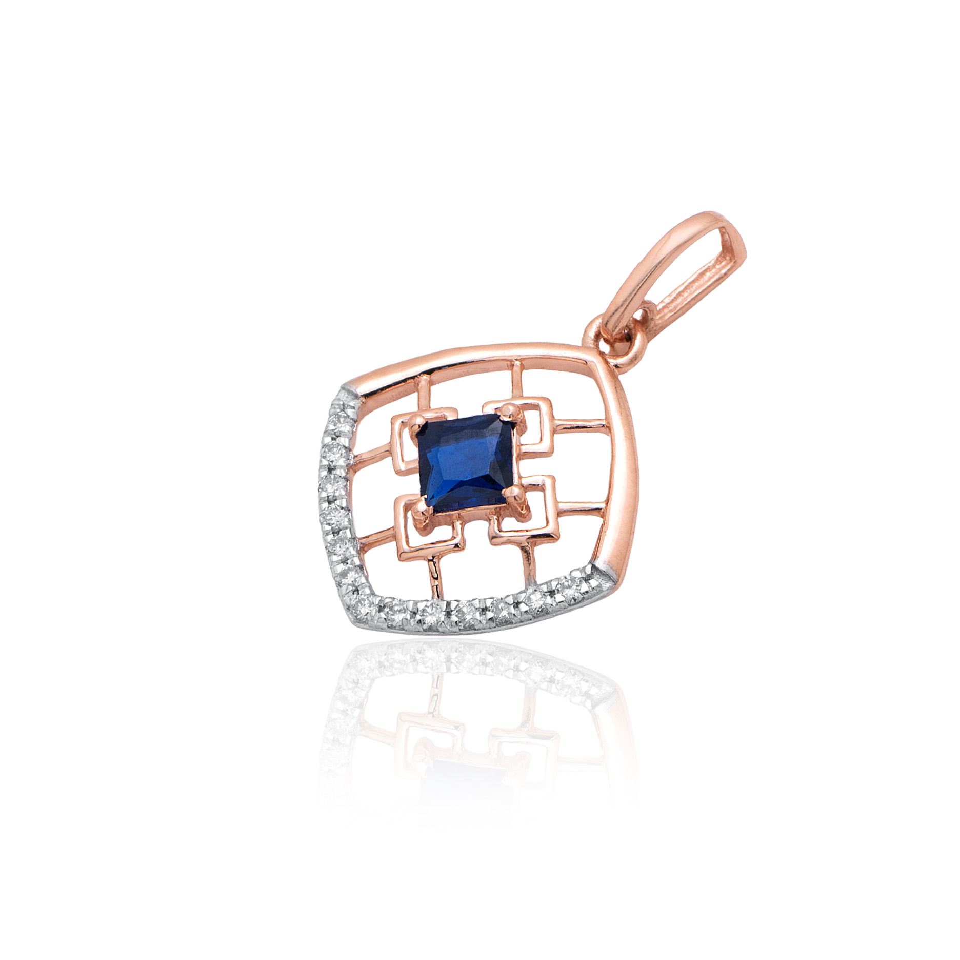 Everyday Wear Gold and Diamond Pendant