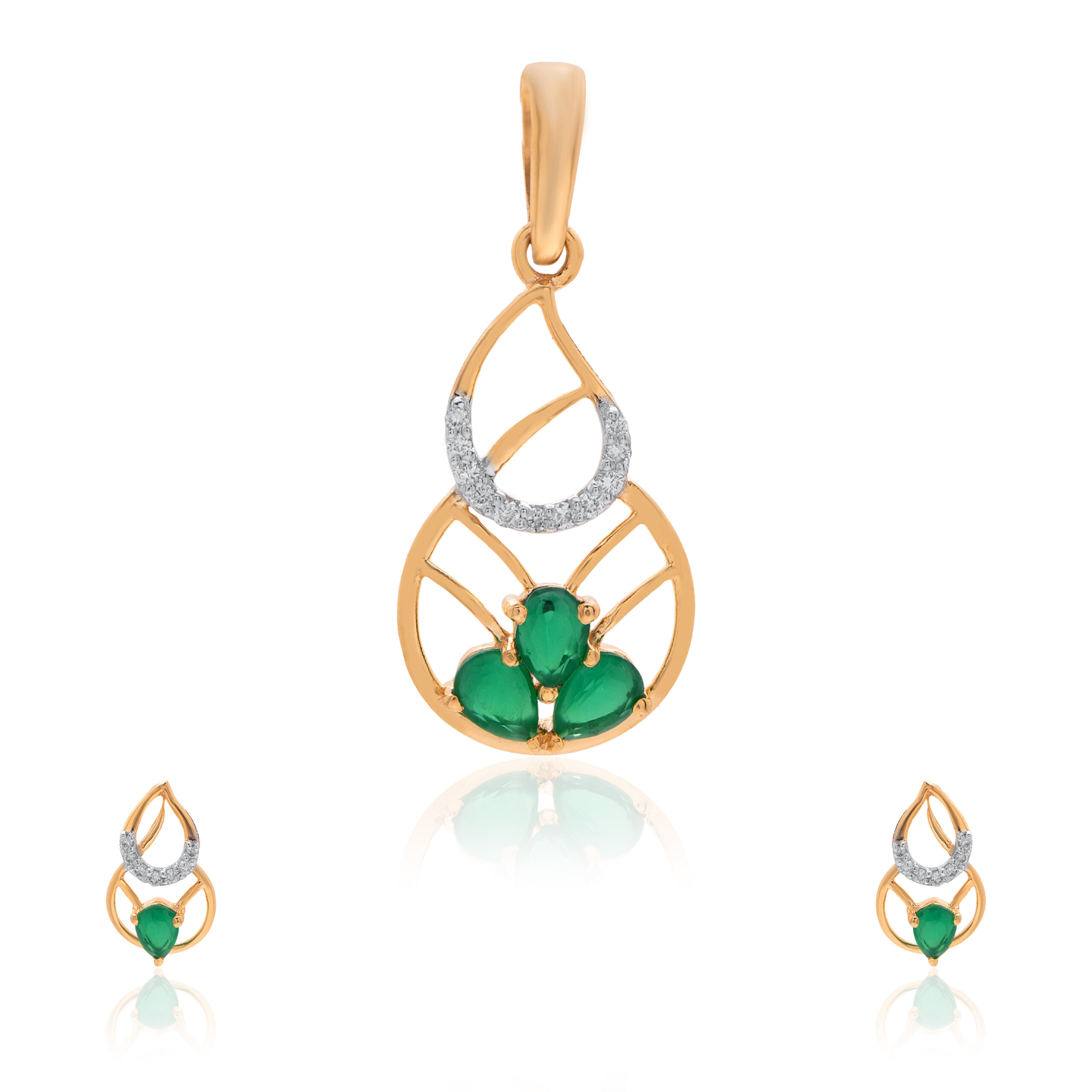 Daily Grace Gold and Diamond Pendant - Image 2