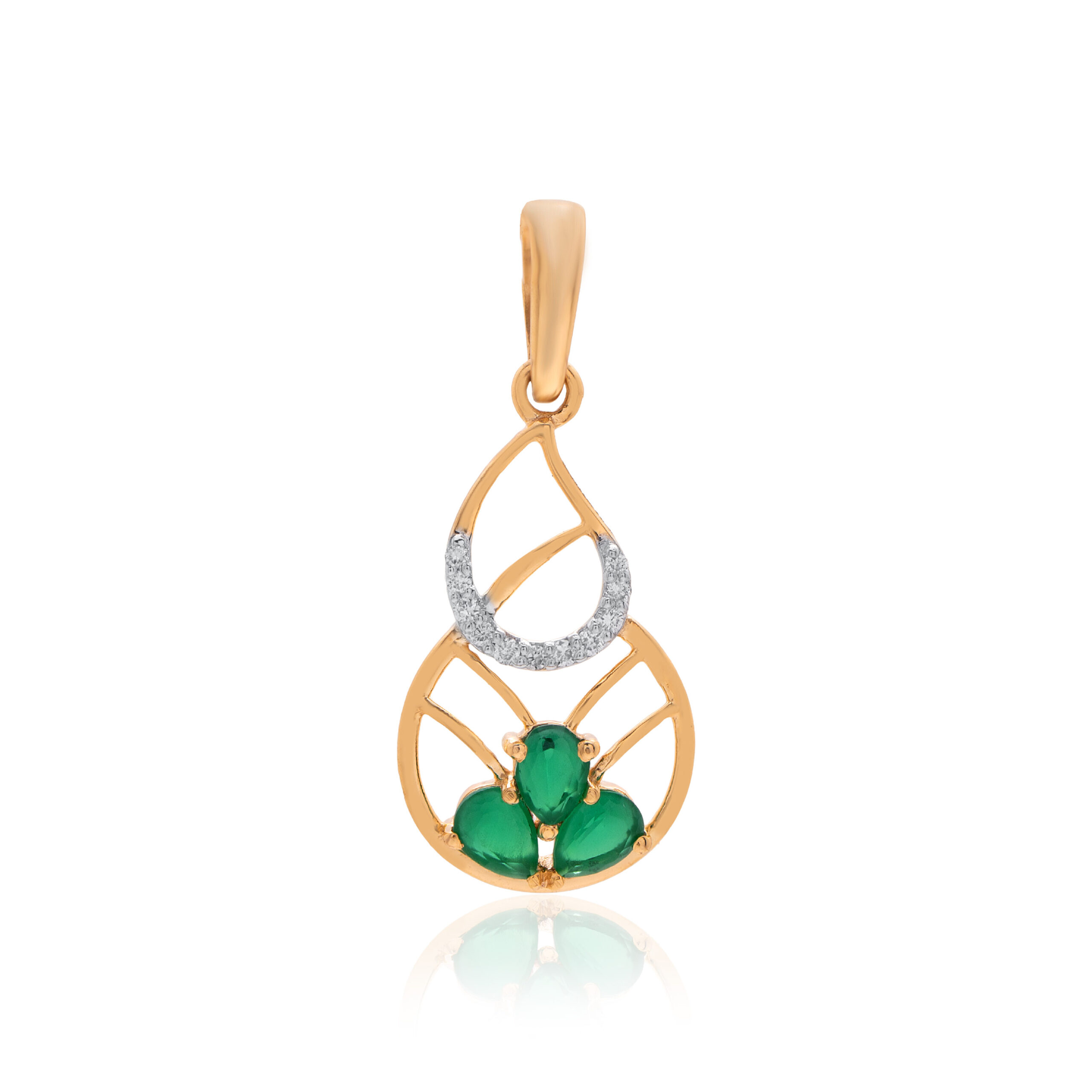 Daily Grace Gold and Diamond Pendant - Image 3