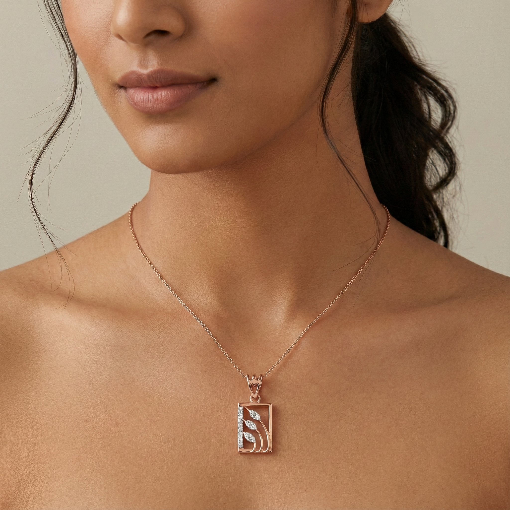 Sleek Everyday Gold and Diamond Ring - Image 3