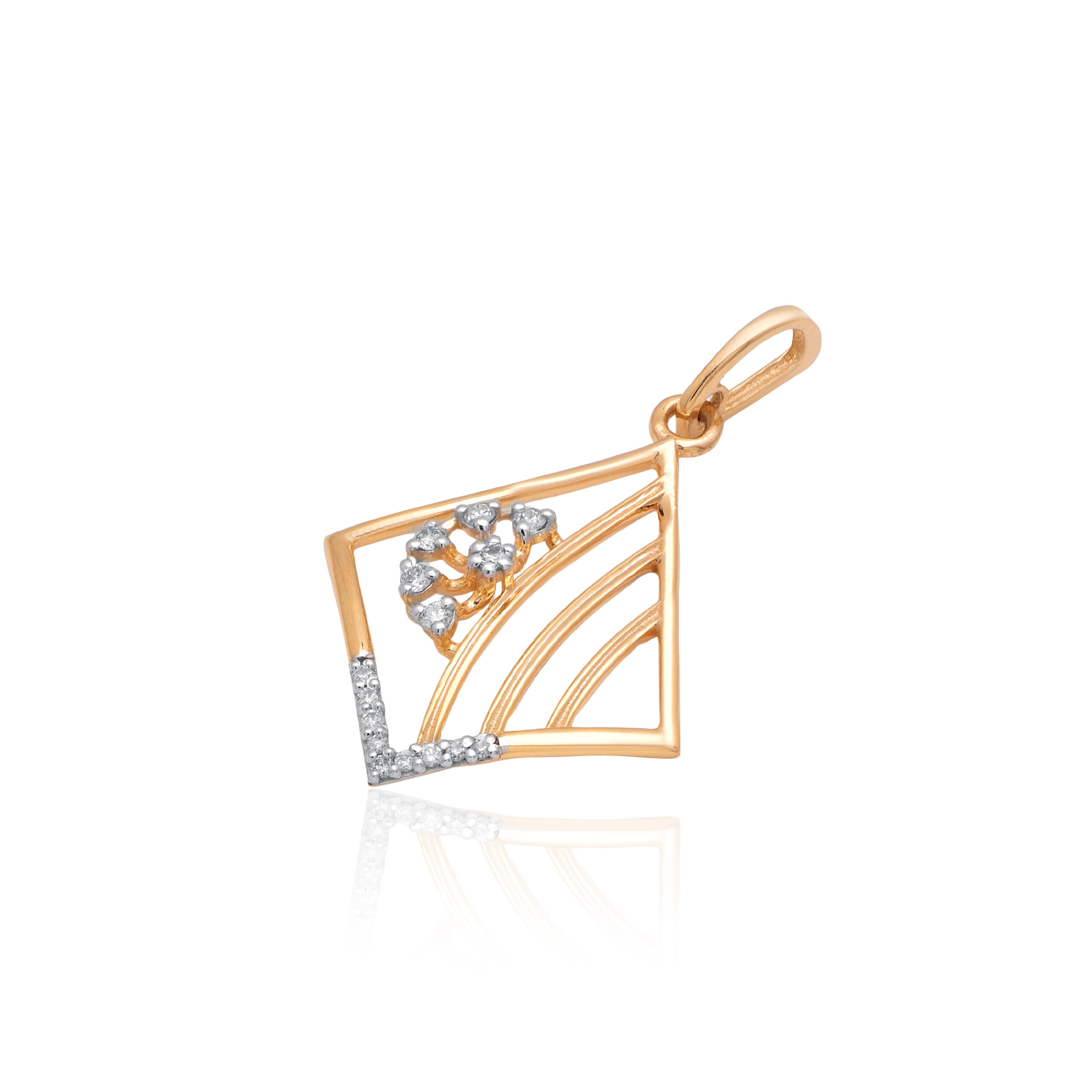 Everyday Wear Gold and Diamond Ring - Image 3