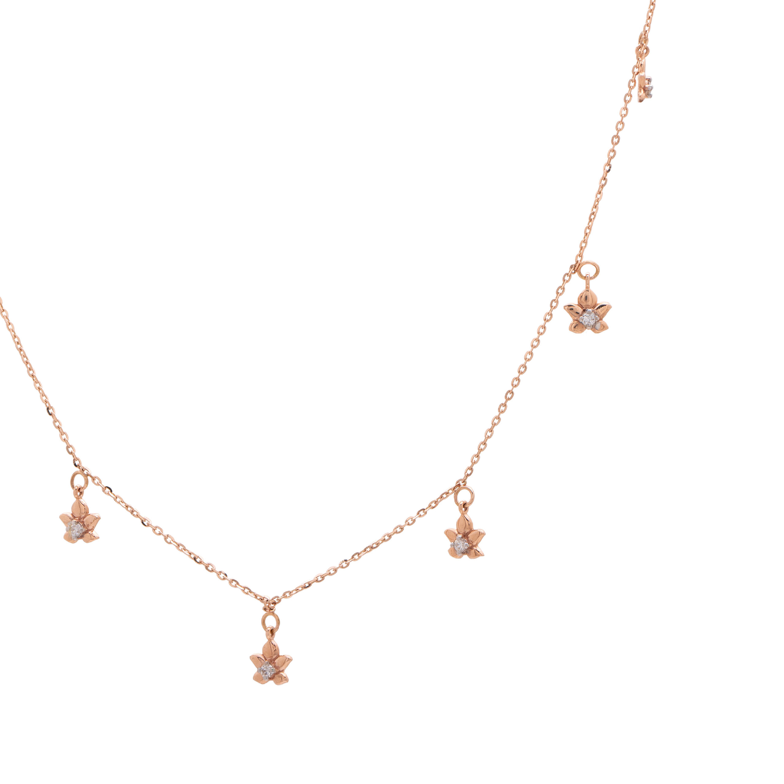 Casual Charm Gold and Diamond Pendant - Image 2